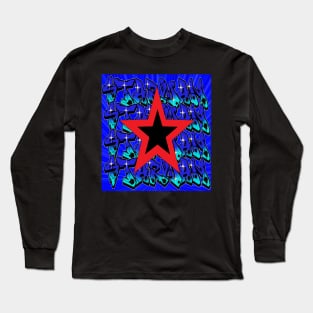 Starman Red Dark Star ziggy Long Sleeve T-Shirt